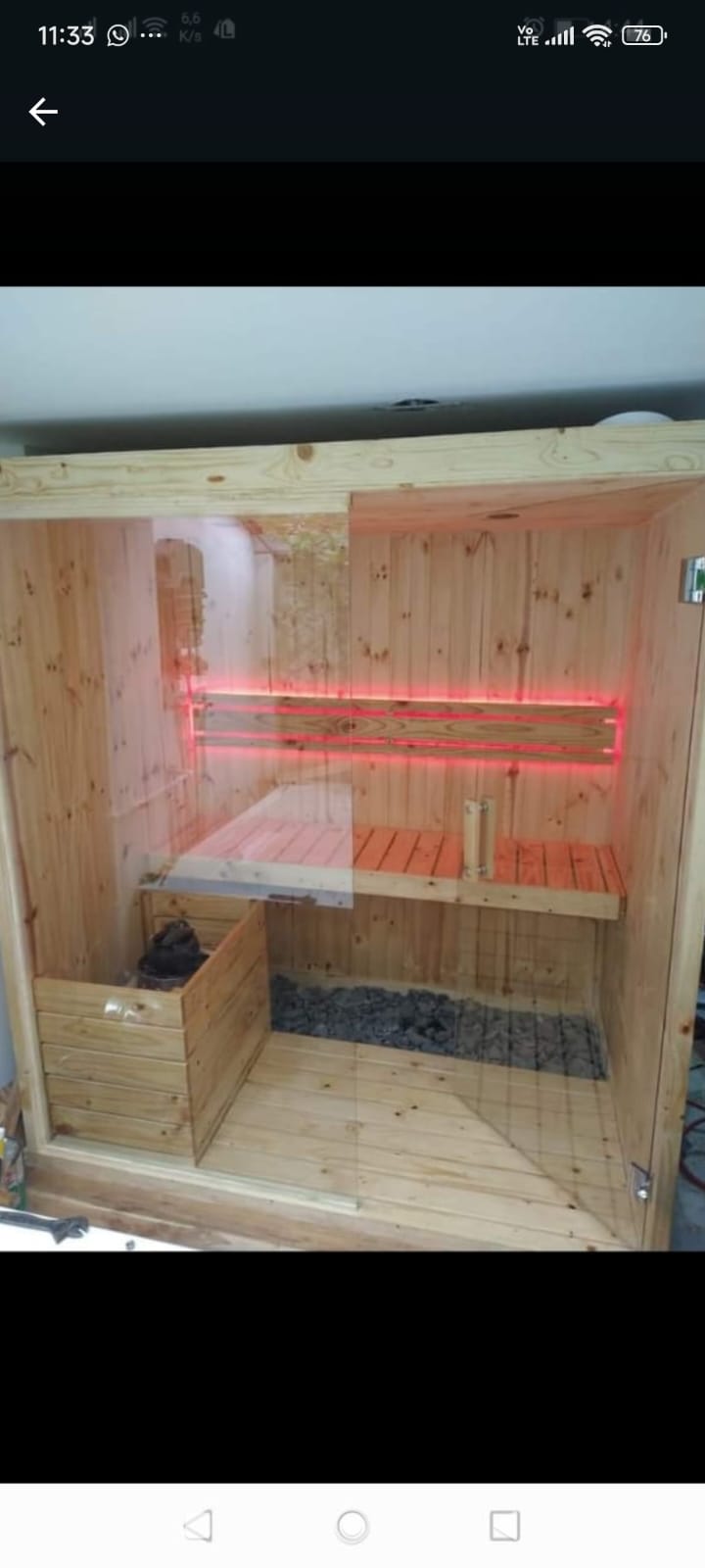 Estructura para Baño Turco